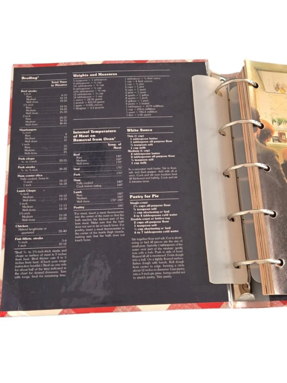 Better Homes and Gardens 1981 NEW COOKBOOK 5 Ring Binder - Vintage